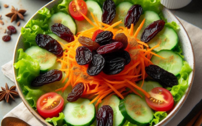 Как приготовить салат с черносливом и корицей